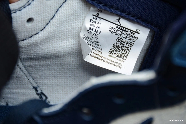 - 555088-140 Jordan Retro High Blue UNC University | OG 1 Obsidian Air 1123